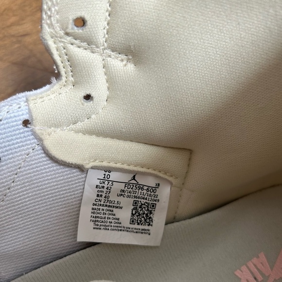 Jordan 1 High Washed Pink - Picture 9 of 9